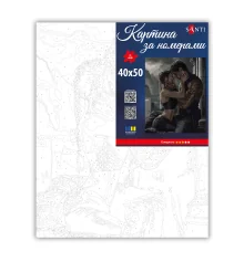 Картина по номерам SANTI 4 крыло Связанные огнем 40х50 см купить в интернет магазине подарков ПраздникШоп
