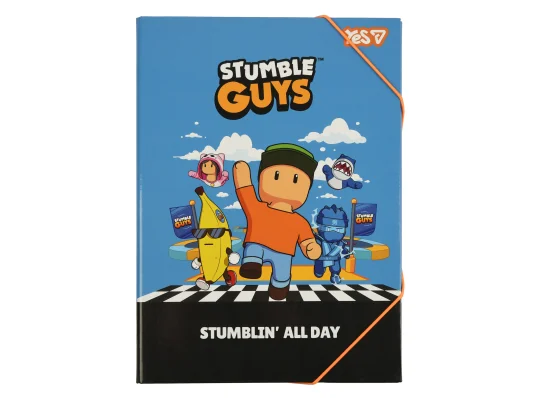 Папка для труда Yes Stumble Guys A4 картонная купить в интернет магазине подарков ПраздникШоп