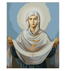 Картина по номерам ПРЕМИУМ  Покров с лаком размером 30х40 см (SS6750) купить в интернет магазине подарков ПраздникШоп