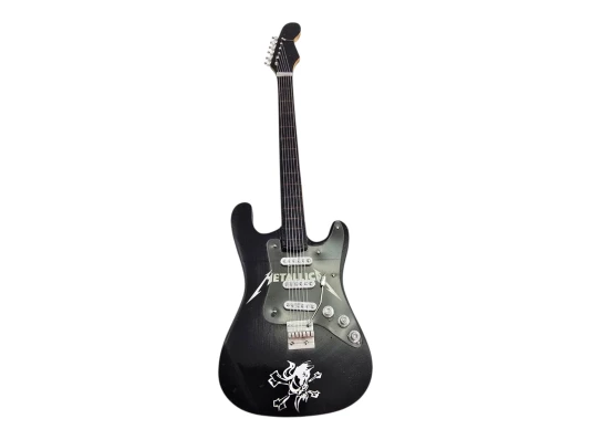 Гитара «Metallica» миниатюра дерево (24×8 × 1.5 см) купить в интернет магазине подарков ПраздникШоп