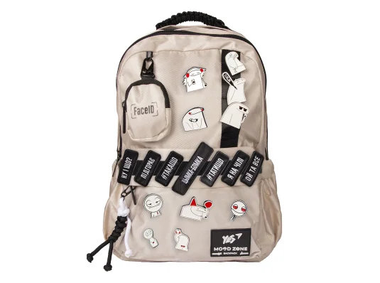 Рюкзак YES Mood Zone Emotions Ivory T-51 купить в интернет магазине подарков ПраздникШоп