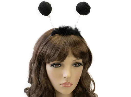 Ободок карнавальный Жук на пружинках (1шт) купить в интернет магазине подарков ПраздникШоп