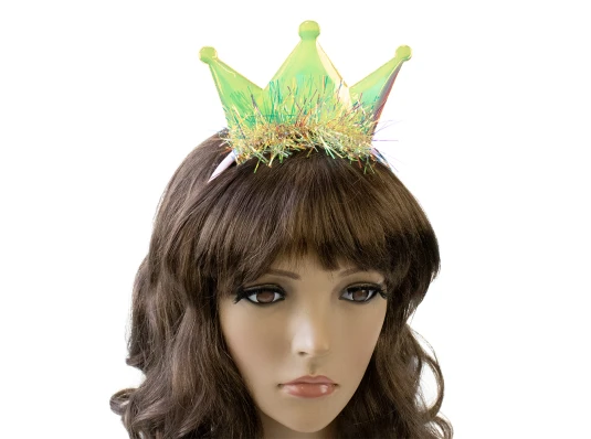 Ободок карнавальный Принцесса (золотая) купить в интернет магазине подарков ПраздникШоп