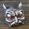 Напівмаска Демон (срібна)