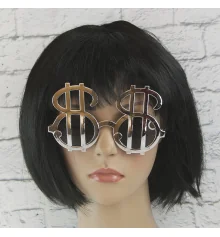 Очки Доллары (серебряные) купить в интернет магазине подарков ПраздникШоп