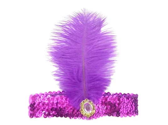 Повязка Чикаго (сиреневая) купить в интернет магазине подарков ПраздникШоп