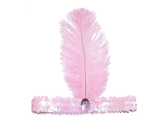 Повязка Чикаго (розовая) купить в интернет магазине подарков ПраздникШоп