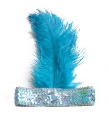 Повязка Чикаго (голубая) купить в интернет магазине подарков ПраздникШоп