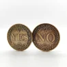 Сувенірна монета прийняття рішень YES/NO 3703 (золото антик)