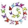 Набір декоративних метеликів на стіну 3D H-Z-104 (уп. 18 шт)