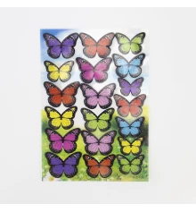 Набор декоративных бабочек на стену 3D H-Z-104 (уп. 18 шт) купить в интернет магазине подарков ПраздникШоп