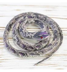 Резиновая змея 75см KP (сиренево-коричневая) купить в интернет магазине подарков ПраздникШоп