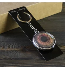 Брелок 6964 объемный Глаз красный купить в интернет магазине подарков ПраздникШоп