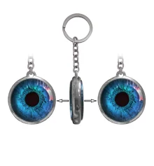 Брелок 6963 объемный Глаз синий купить в интернет магазине подарков ПраздникШоп
