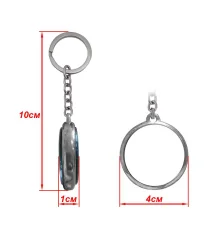 Брелок 6975 объемный Украина Герб купить в интернет магазине подарков ПраздникШоп