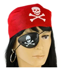 Набор Пирата (бандана купить в интернет магазине подарков ПраздникШоп