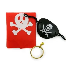 Набор Пирата (бандана купить в интернет магазине подарков ПраздникШоп