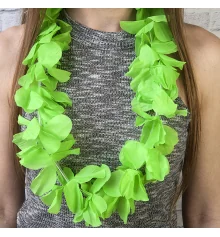 Гавайские леи Орхидеи (зеленые) купить в интернет магазине подарков ПраздникШоп