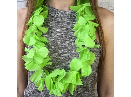 Гавайские леи Орхидеи (зеленые) купить в интернет магазине подарков ПраздникШоп