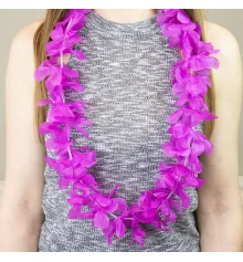 Гавайские леи Гибискус (фуксия) купить в интернет магазине подарков ПраздникШоп