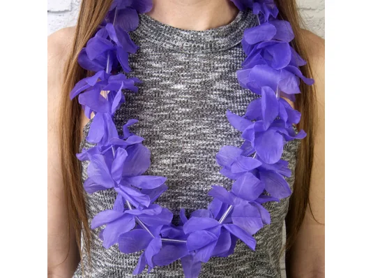 Гавайские леи Орхидеи (фиолетовые) купить в интернет магазине подарков ПраздникШоп