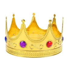 Корона Короля (золотая) купить в интернет магазине подарков ПраздникШоп