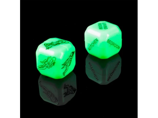 Кубики Камасутра светонакопительные 18+ (англ. ) купить в интернет магазине подарков ПраздникШоп