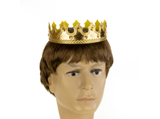 Корона детская Цитрин (золотая) купить в интернет магазине подарков ПраздникШоп