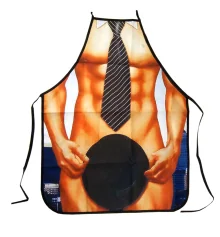 Фартук с приколом Джентльмен купить в интернет магазине подарков ПраздникШоп