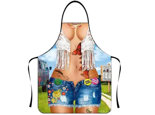 Фартук с приколом Секси Хиппи купить в интернет магазине подарков ПраздникШоп