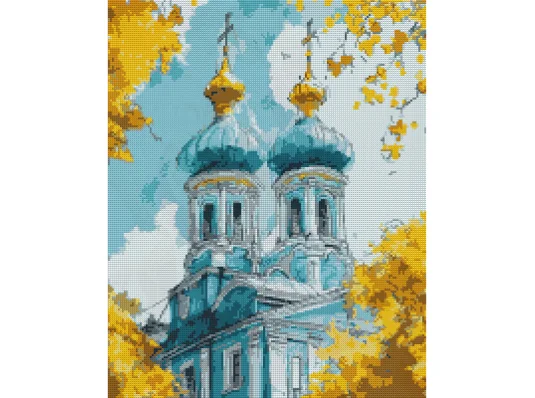 Алмазная мозаика SANTI София Киевская 40х50 см на подрамнике купить в интернет магазине подарков ПраздникШоп