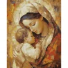 Алмазна мозаїка SANTI Марія з дитиною 40х50 см на підрамнику