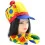Шляпа + бант - клоунский набор купить в интернет магазине подарков ПраздникШоп