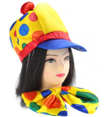 Шляпа + бант - клоунский набор купить в интернет магазине подарков ПраздникШоп