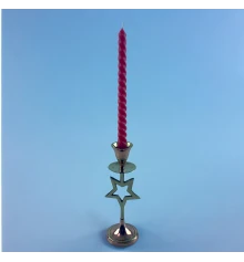 Подсвечник «Звезда» латунь с медью (17×5.7×3.5 см) купить в интернет магазине подарков ПраздникШоп