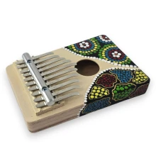 Калимба с Индонезийской росписью «Мелодичная Экзотика» (17×11.7×2.5 см) купить в интернет магазине подарков ПраздникШоп