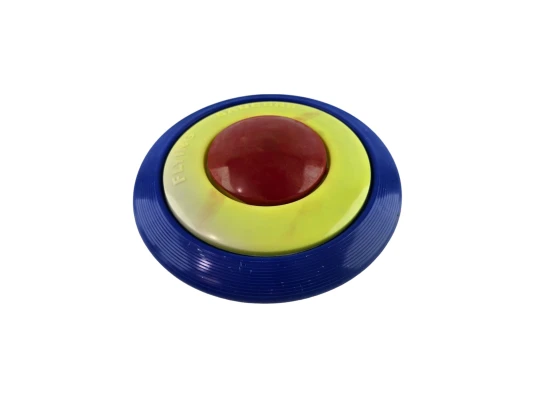 Фрисби красно-желто-синяя (летающая тарелка) (d-23 см) купить в интернет магазине подарков ПраздникШоп