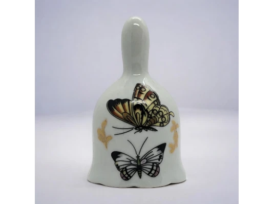 Колокольчик керамический «Бабочка» (8.5×5.5×5.5 см) купить в интернет магазине подарков ПраздникШоп