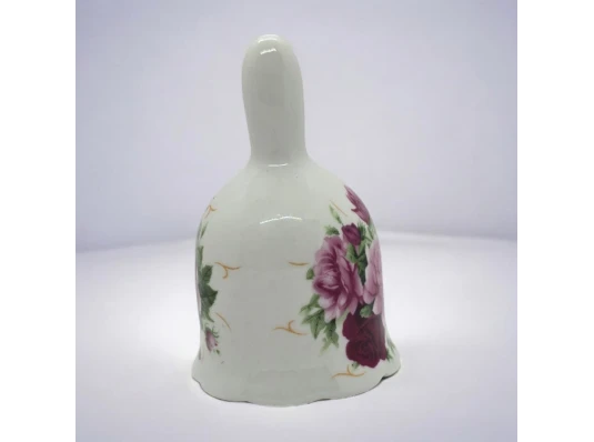 Колокольчик керамический «Розы» (8.5×5.5×5.5 см) купить в интернет магазине подарков ПраздникШоп