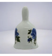 Колокольчик керамический «Синие Цветы» (8.5×5.5×5.5 см) купить в интернет магазине подарков ПраздникШоп