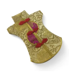 Чехол на бутылку бежевый «Кимоно» (28×25 см) купить в интернет магазине подарков ПраздникШоп