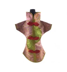 Чехол на бутылку розовый «Кимоно» (28×25 см) купить в интернет магазине подарков ПраздникШоп