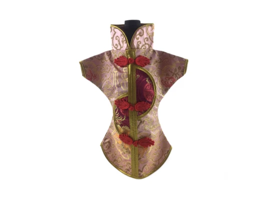 Чехол на бутылку розовый «Кимоно» (28×25 см) купить в интернет магазине подарков ПраздникШоп