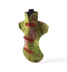 Чехол на бутылку салатовый «Кимоно» (28×25 см) купить в интернет магазине подарков ПраздникШоп