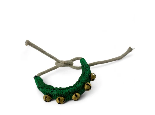 Колокольчики для танцев зеленые (5 колокольчиков) купить в интернет магазине подарков ПраздникШоп