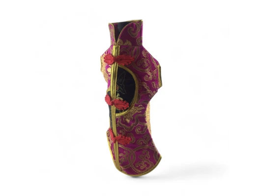 Чехол на бутылку малиновый «Кимоно» (28×25 см) купить в интернет магазине подарков ПраздникШоп