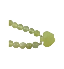 Ожерелье нефритовое с кулоном «Яблоко» (22.5 см) купить в интернет магазине подарков ПраздникШоп