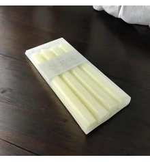 Свечи «Снежный шарм» набор из 4 штук. (19.5 см) купить в интернет магазине подарков ПраздникШоп