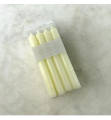 Свечи «Снежный шарм» набор из 4 штук. (19.5 см) купить в интернет магазине подарков ПраздникШоп