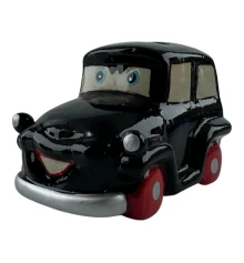 Копилка керамическая «Автомобиль» черная (11.5×7×7 см) купить в интернет магазине подарков ПраздникШоп